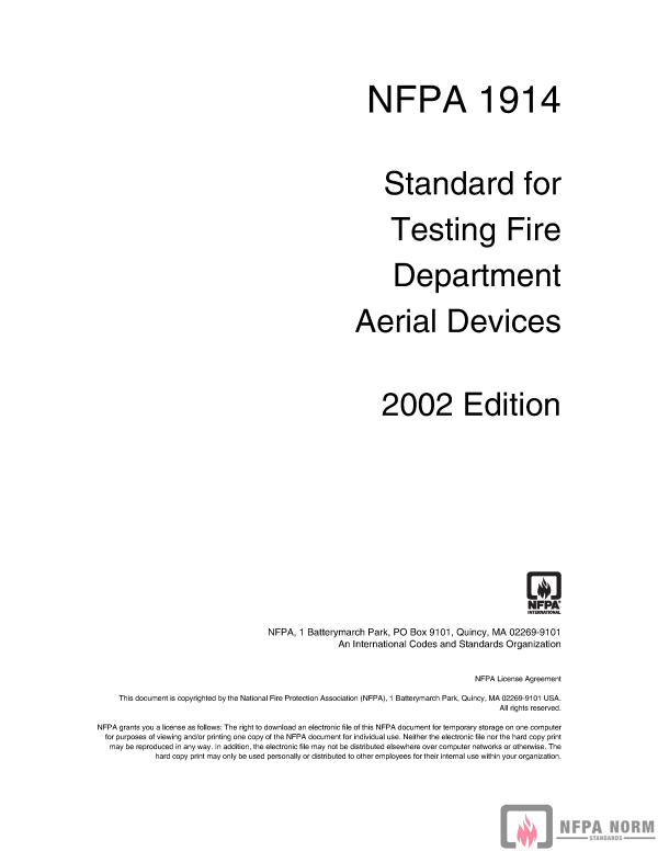 NFPA 1914 PDF